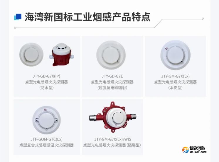 海湾新国标防爆工业烟感