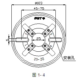 DZ-02探测器外形示意图