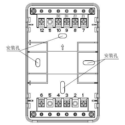 GST-HX-MN100C(Ex)防爆火灾声光警报器底壳示意图