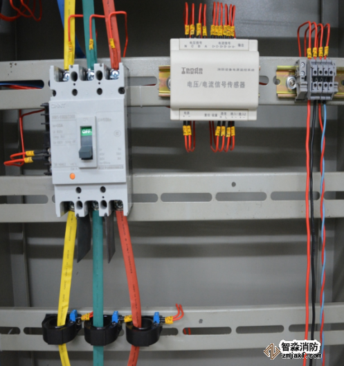 安装消防设备电源监控系统现场图