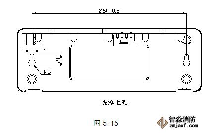 GST-LD-8317气体喷洒指示灯安装图