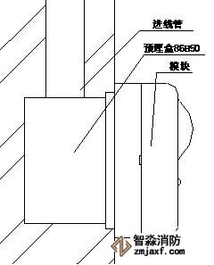 GST-LD-8319输入模块安装示意图1   