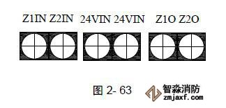 GST-LD-8321中继模块接线端子示意图