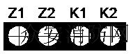 JTG-ZM-GST9614点型紫外火焰探测器接线端子图