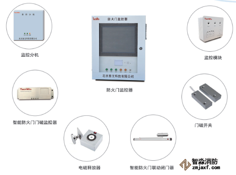 防火门监控主要部件