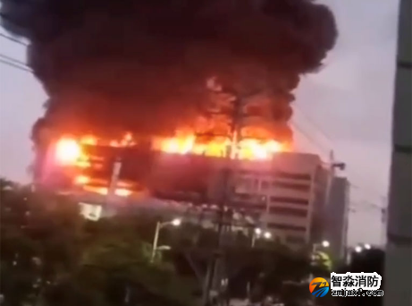 上海市金山区胜瑞电子科技公司较大火灾事故